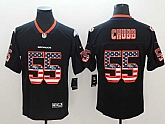 Nike Broncos 55 Bradley Chubb Black USA Flag Fashion Limited Jerseys,baseball caps,new era cap wholesale,wholesale hats